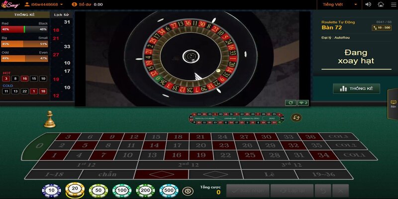 Game Roulette J88 mang tính biểu tượng